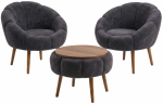 M&ouml;&ouml;blikomplekt Hanah Home Lida Linen, sise, antratsiit v.