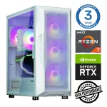 Statsionaarne arvuti Intop RM36049NS AMD Ryzen 7 5700X, DDR4 32 GB, SSD+HDD 250 GB 2 TB, Nvidia GeForce RTX3050 6 GB GDDR6
