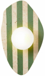 Valgusti seinale Opviq Traver 823OLY1169, G9, 1 x 10 W, valge v. / valge v.
