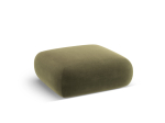 Tumba Cosmopolitan Design Nolio Velvet, heleroheline v., 100 cm x 100 cm x 36 cm