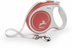 Automaatne jalutusrihm Flexi Comfort Plus, helepunane v., XS