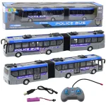 Rc-buss Lean Toys Poloice 22929, 1:32, sinine v./hall v.