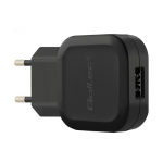 Telefoni laadija Qoltec, USB/AC, must v., 12 W