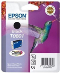 Tindiprinteri kassett Epson T0801 Ink Cartridge Black, must v.