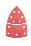 Lihvimisleht Bosch, 120, 10.2 cm x 6.2 cm, 10 tk