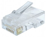 &Uuml;hendus Gembird 8P8C RJ-45, 100 tk, l&auml;bipaistev v.