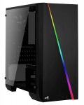 Arvuti korpus AeroCool Cylon Mini RGB (ACCS-PV12012.21), must v.