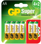 Patareid GP Batteries Super Alkaline, AA, 1.5 V
