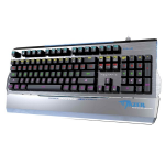 Juhtmega m&auml;nguriklaviatuur E-Blue Mazer Mazer EKM752, EN, must