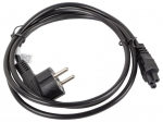 Juhe Lanberg IEC320 C5 / Schuko IEC320 C5, Schuko, 1.8 m, must