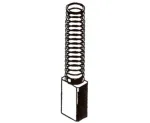 Hari Haushalt 30-19-010-H, 5 mm x 8 mm x 16.5 mm, 2 tk