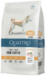 Kuiv koeratoit Quattro Adult All Breed, kanaliha, 3 kg
