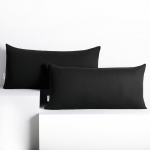 Padjap&uuml;&uuml;r Restilo Amber, must, 80 cm x 40 cm, 2 tk