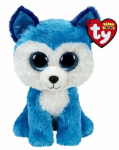 Pehme m&auml;nguasi TY Husky, sinine, 15 cm