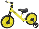 Laste jalgratas Bimbo Bike 2in1 Bike 75908, must v./kollane v., 11"
