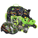 Rulluisud Tempish Racer TRBS2629, must v./roheline v., 26-29