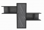 Seinariiul Kalune Design Olida, must v., 51.8 cm x 118.6 cm x 35 cm