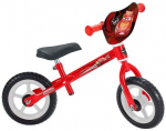 Tasakaaluratas Huffy Cars, must/punane, 10"