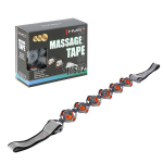 Kehamass&ouml;&ouml;r HMS Massage Tape MS02, 100 cm x 7 cm, punane v./hall v.
