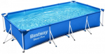 Bassein, raamiga Bestway Steel Pro 56405, sinine v./valge v. 400 cm x 211 cm x 81 cm