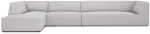 Nurgadiivan Micadoni Home Ruby 5 Seats, helehall v., vasak, 366 x 180 cm x 69 cm