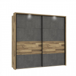 Riidekapp Forte RCQS92413B-C692, antratsiit v., 61.2 cm x 230.9 cm x 215.9 cm