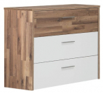 Kummut Forte Modern Way MRWK211-C811, tamm v./valge v., 80 cm x 100 cm x 42 cm