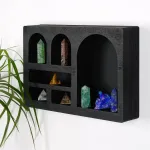 Seinariiul Kalune Design CRY003-S, must v., 23 cm x 35 cm x 6 cm