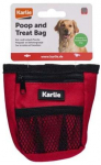 Alus koera v&auml;ljaheitekottide jaoks Karlie Bag For Excrement And Treats, 8 cm x 4 cm punane v.