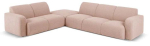Nurgadiivan Micadoni Home Molino MIC_LC_L_101_F1_MOLINO3, heleroosa v., vasak, 315 x 250 cm x 72 cm