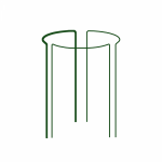 Taimetugi Bradas, 40 cm x 40 cm, 90 cm, teras, roheline v.