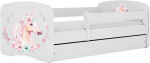 Lastevoodi Kocot Kids Babydreams Horse, valge v., 70 x 140 cm, ilma voodipesukastita, madratsiga