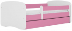 Lastevoodi Kocot Kids Babydreams No pattern, roosa v., ilma voodipesukastita, ilma madratsita