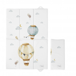 Arendav matt Ceba Baby Balloons, 60 cm x 40 cm, pruun v./valge v./helesinine v.