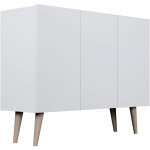 Kummut Kocot Kids Toronto, valge, 120 cm x 39.5 cm x 95.5 cm