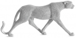 Dekoratiivne kujuke Eldo Panther, h&otilde;be v., 31 cm x 6 cm x 15 cm