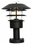 Vabalt seisev v&auml;lisvalgusti Elstead Lighting Helsingor, 60W, E27, IP44, must v., 21.8 cm x 30.5 cm