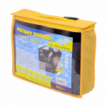 Autoistmekate Compass Poly, must/hall, 9 tk, Universaalne