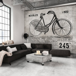 Fototapeet Artgeist Bicycle (Vintage), 70 cm x 100 cm