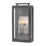 &Otilde;ue seinavalgusti Quintiesse Sutcliffe M, 60W, E14, IP44, must v., 22.8 cm x 43.1 cm