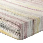 Voodilina Classic PRZI-01, valge v./kollane v./must v., 100 x 200 cm, kummiga