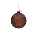 J&otilde;ulupuu ehe Christmas Touch EBG340378, pruun v., 8 cm, klaas