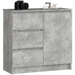 Kummut Akord Furniture Factory K80, hall v., 64.6 cm x 80.4 cm x 35 cm