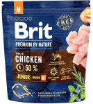 Kuiv koeratoit Brit Premium By Nature, kanaliha, 1 kg