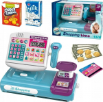 Kassaaparaat Shopping Time, sinine v.