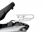 Paigalduskomplekt Shad Piaggio Fly 125 (05-12), must v.