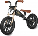 Tasakaaluratas, laste Qplay Feduro, kuldne v./must v., 12"