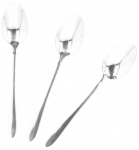 Dessertlusikas Homla Stilo, roostevaba teras, h&otilde;be, 3 tk