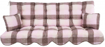 V&auml;lim&ouml;&ouml;bli padi Patio Minorca B025-05PB, pruun v./beež v., 184 x 52 cm