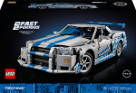 Konstruktor LEGO&reg; Technic 2 Fast 2 Furious Nissan Skyline GT-R (R34) auto 42210, 1410 tk